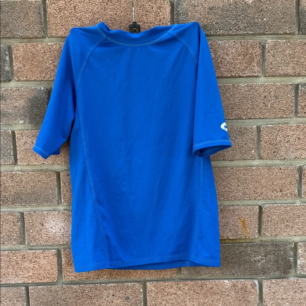 O'rageous Kids Blue Swim Rashguard Size Medium